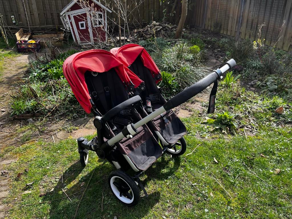 Bugaboo Donkey Duo tweelingwagen, Ophalen, Gebruikt, Combiwagen, Duowagen