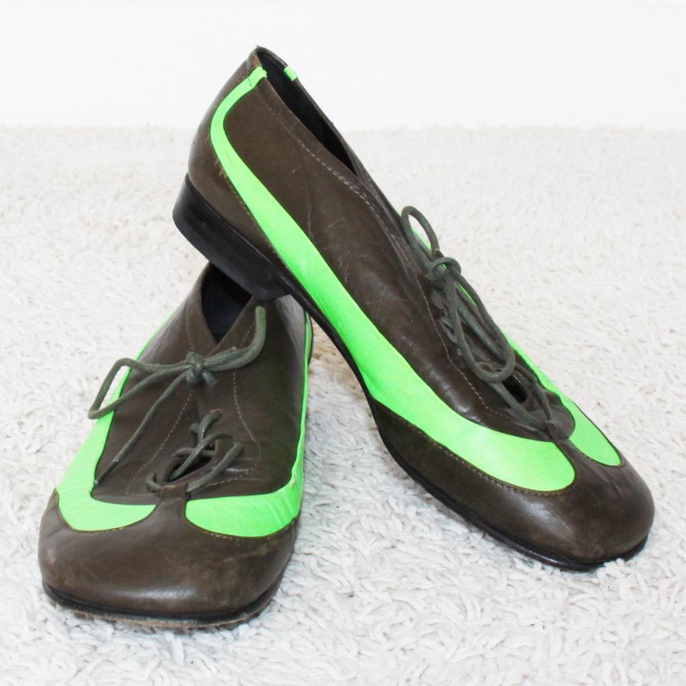 Leren Lillian Sanderson Schoenen (Maat 5|38) s13 € 75,-, Schoenen met lage hakken, Overige kleuren, Lillian Sanderson, Ophalen of Verzenden