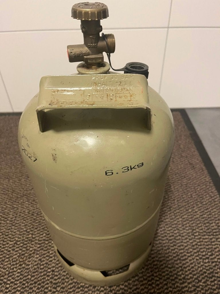 Gasfles, Caravans en Kamperen, Ophalen, Gebruikt