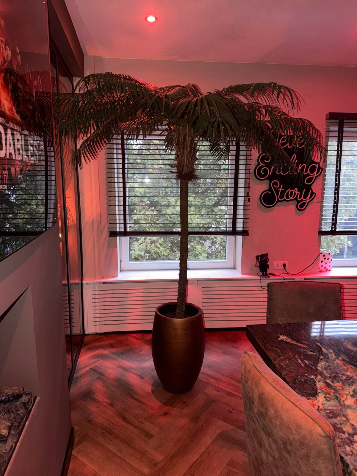 Luxe Kunstpalm Phoenix De Luxe 250 cm, Ophalen, Binnen, Kunstplant, Kunststof