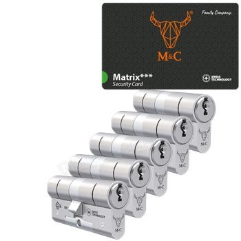 M&C Matrix 5x gelijksluitend SKG***, Niet ingevuld, Niet ingevuld, Niet ingevuld