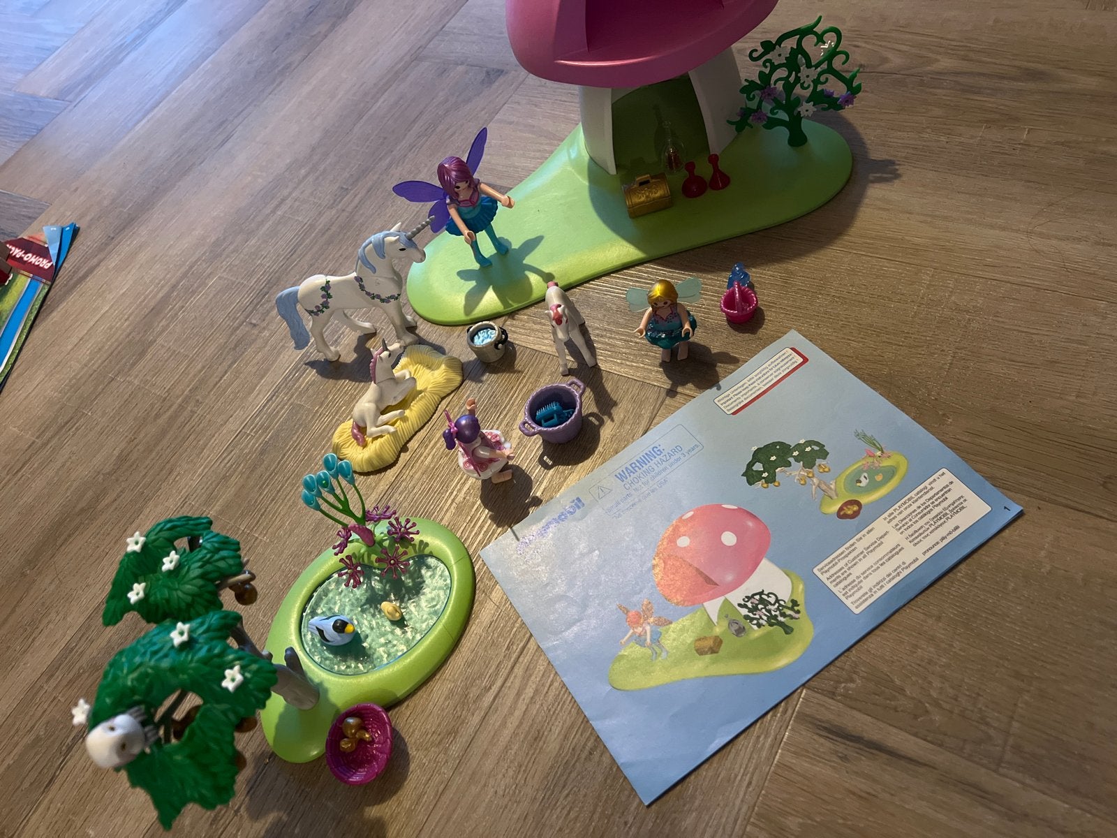Playmobil Eenhoorns en Feeën met accessoires, Gebruikt, Complete set, Fantasy, Ophalen of Verzenden