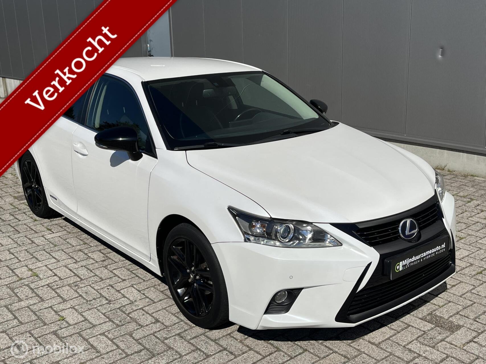 Lexus CT 200h Sport Edition, Camera, Half leder, Stoel VV, Auto's, Lexus, 136 pk, Gebruikt, 4 cilinders, Leder en Stof