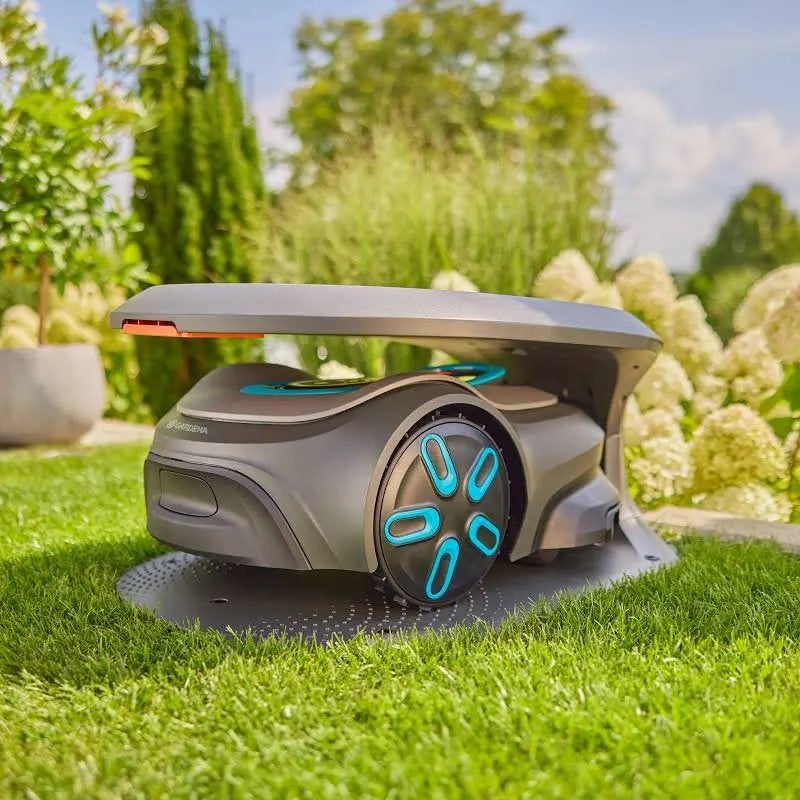 Gardena Garage robotmaaier Sileno Pro/Max/Free, nieuw!, Tuin en Terras, Robotmaaiers, Ophalen of Verzenden, Zo goed als nieuw