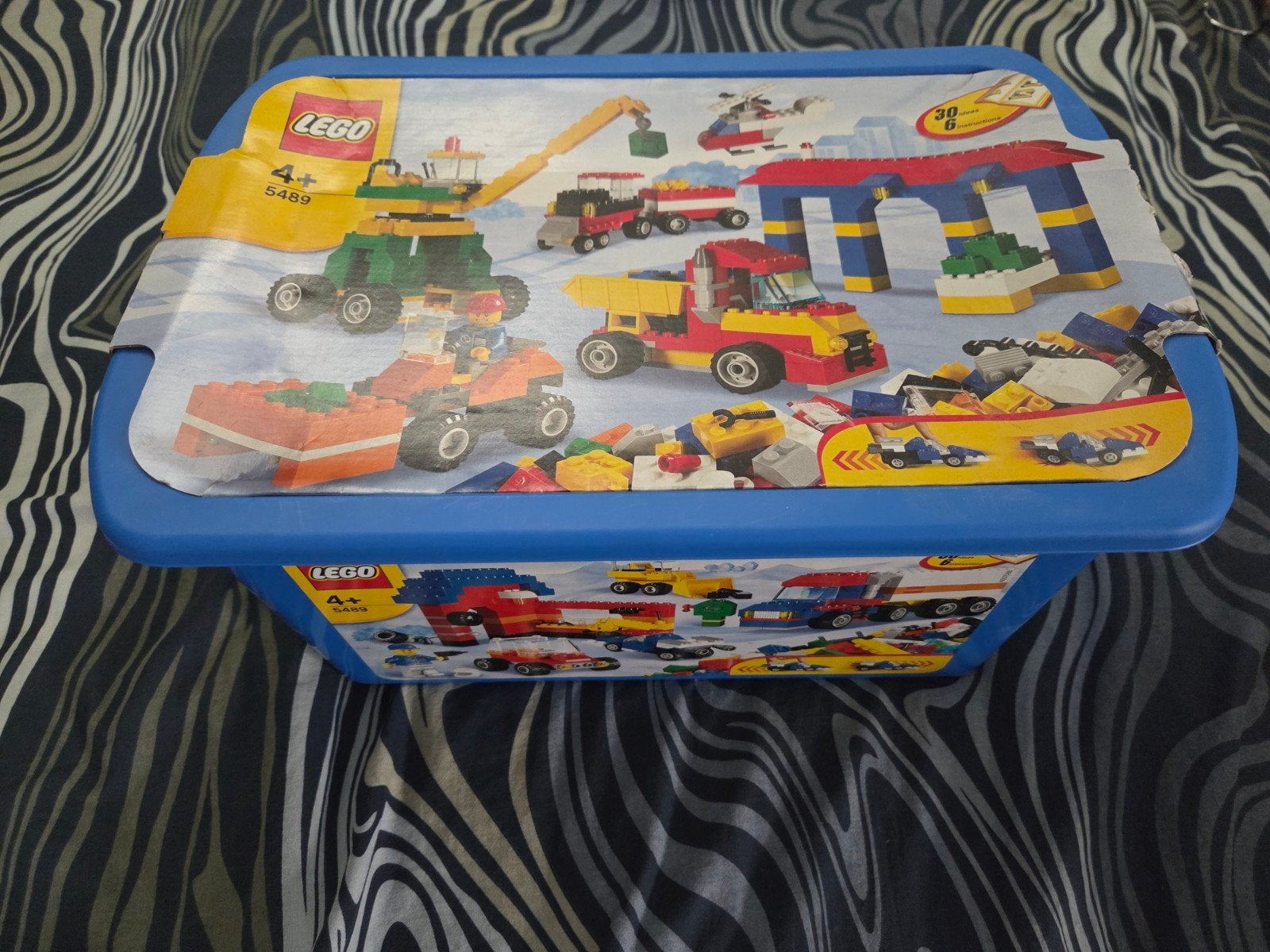 Lego set 5489 doos - Creatieve bouwdoos met diverse stenen, Ophalen, Gebruikt