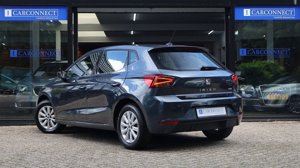 Seat Ibiza 1.0 TSI Beats Audio|Camera|Cruise|Carplay|Stoel.v, Voorwielaandrijving, Gebruikt, Ibiza, Bedrijf