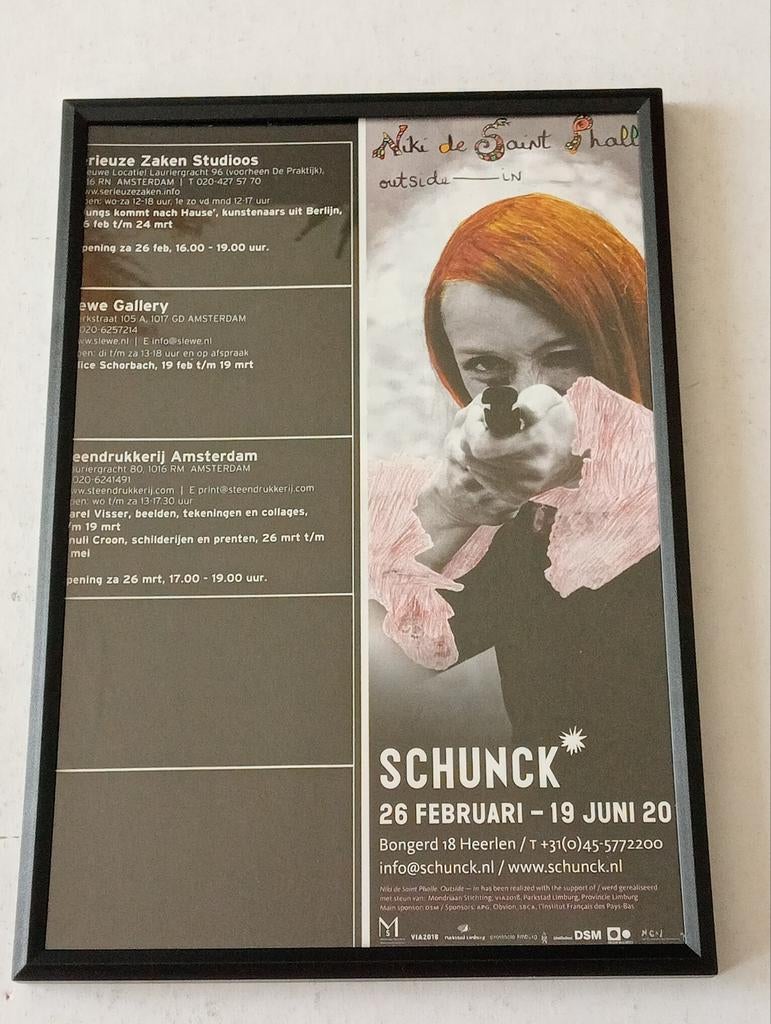 Niki de Saint Phalle advertentie, Verzamelen, Ophalen of Verzenden, Tijdschrift