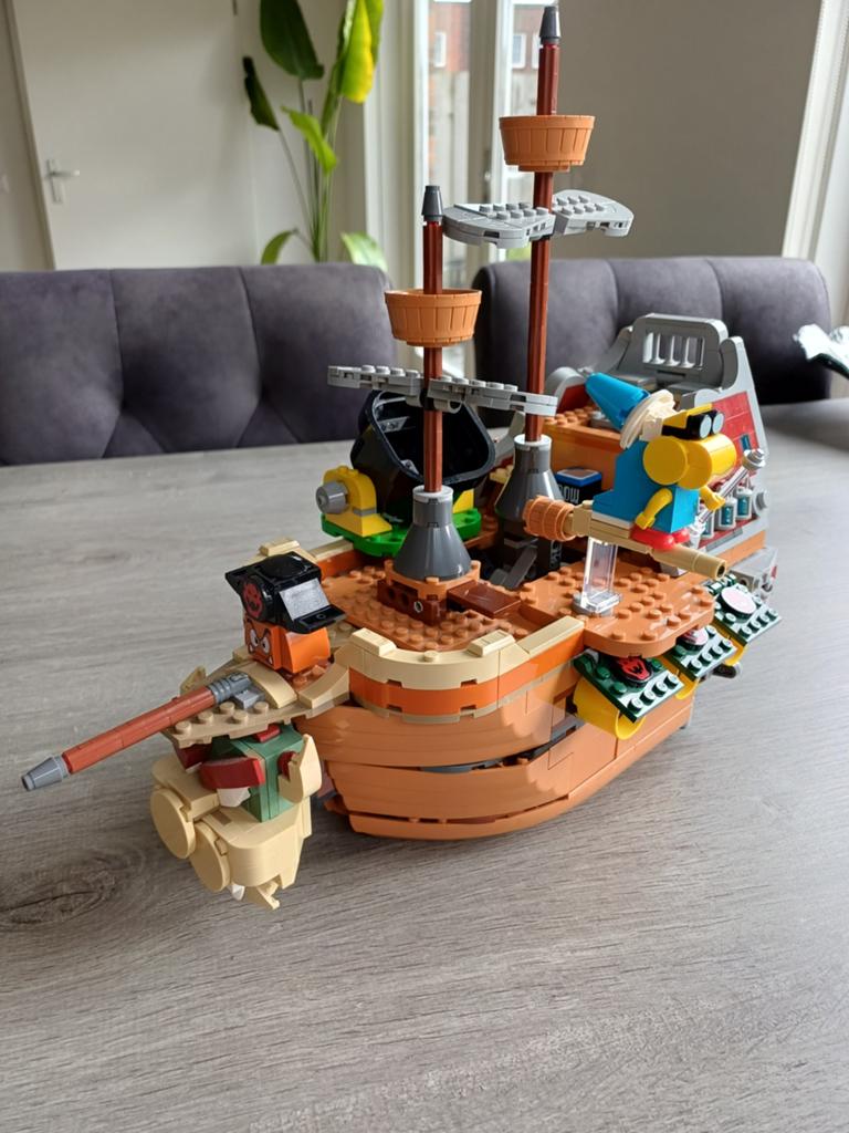 Lego super Mario Bowsers luchtschip, Ophalen, Zo goed als nieuw