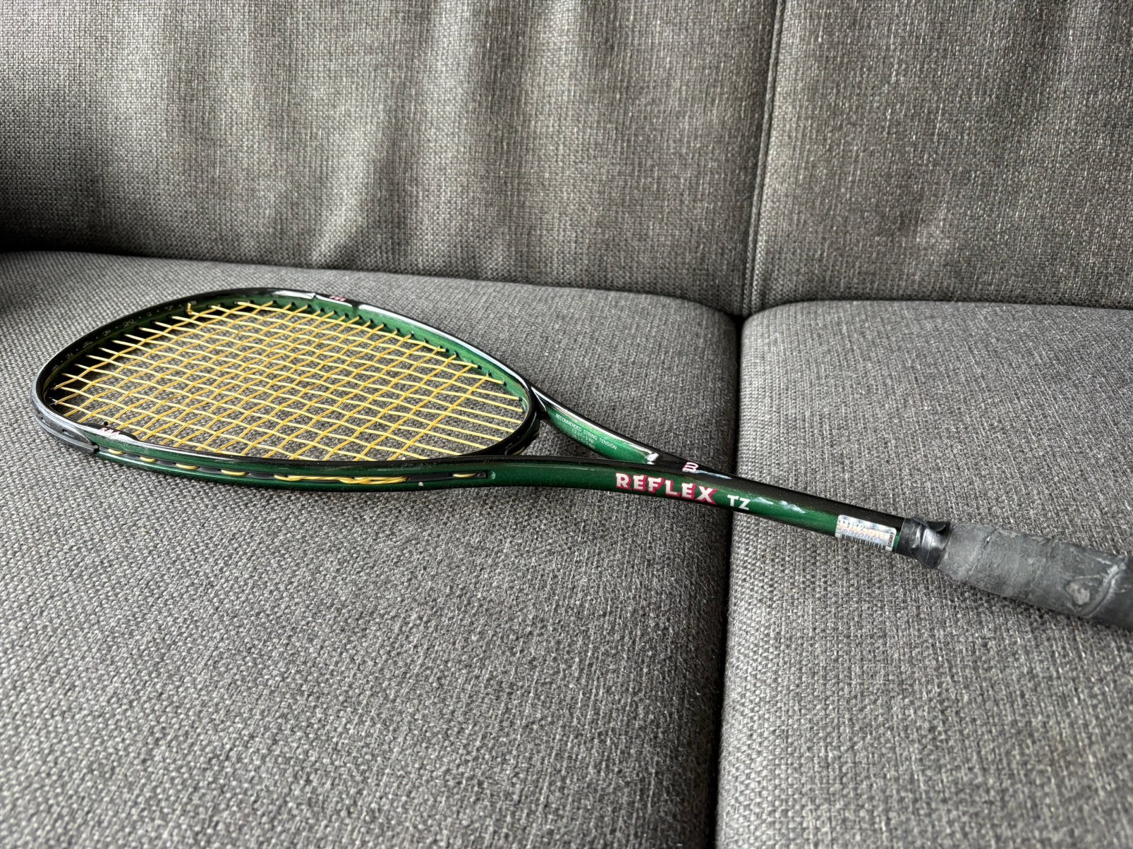 Wilson Reflex TZ Highbeam Series squashracket, incl. hoes, Ophalen, Zo goed als nieuw