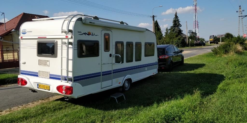 Hobby Excelsior 520 tmf 2007 MET MOVER. Bieden mogelijk., Rondzit, Schokbreker, Particulier, 5 tot 6 meter