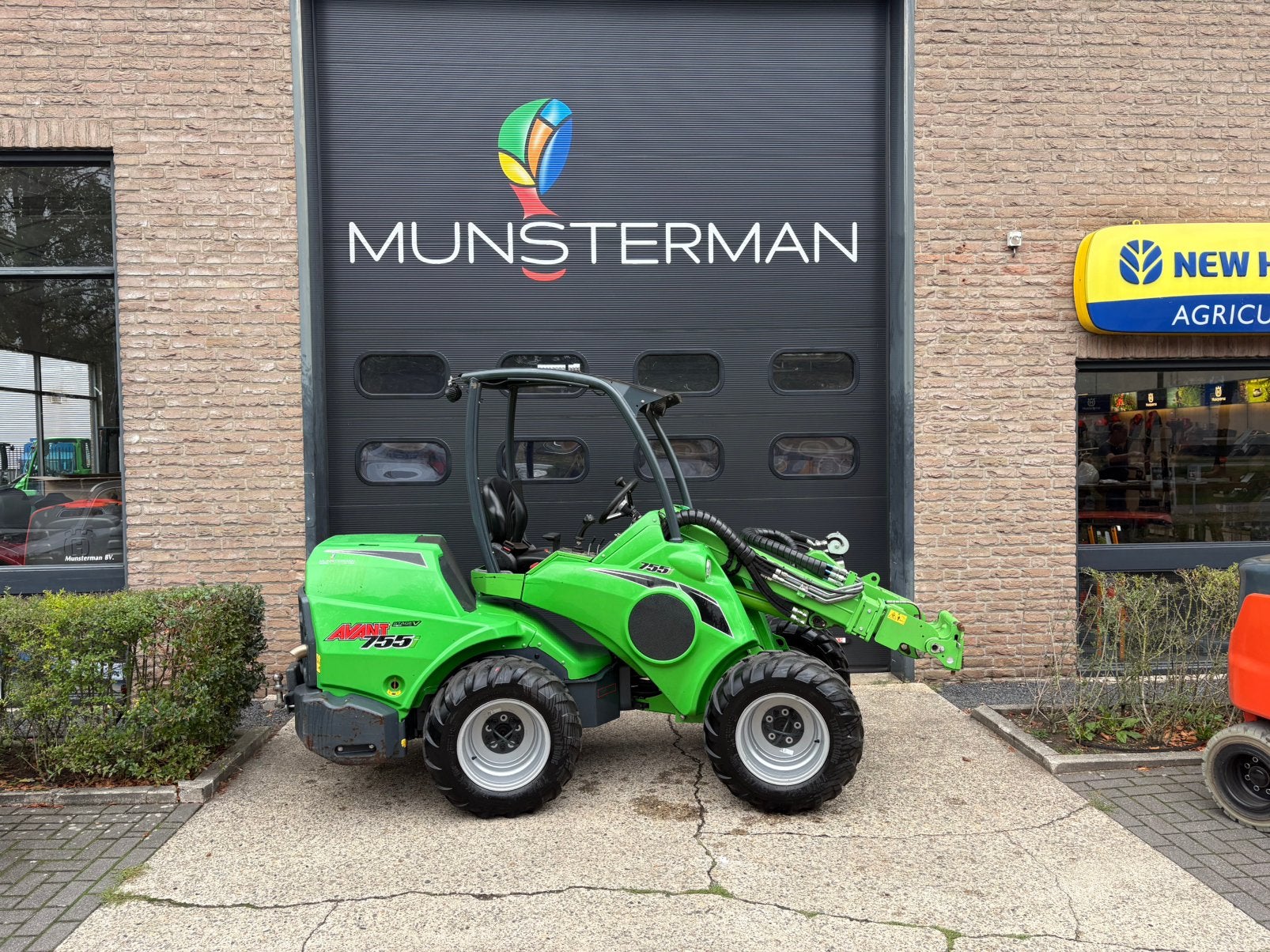 Avant 755i TDL shovel, Ophalen, Wiellader of Shovel