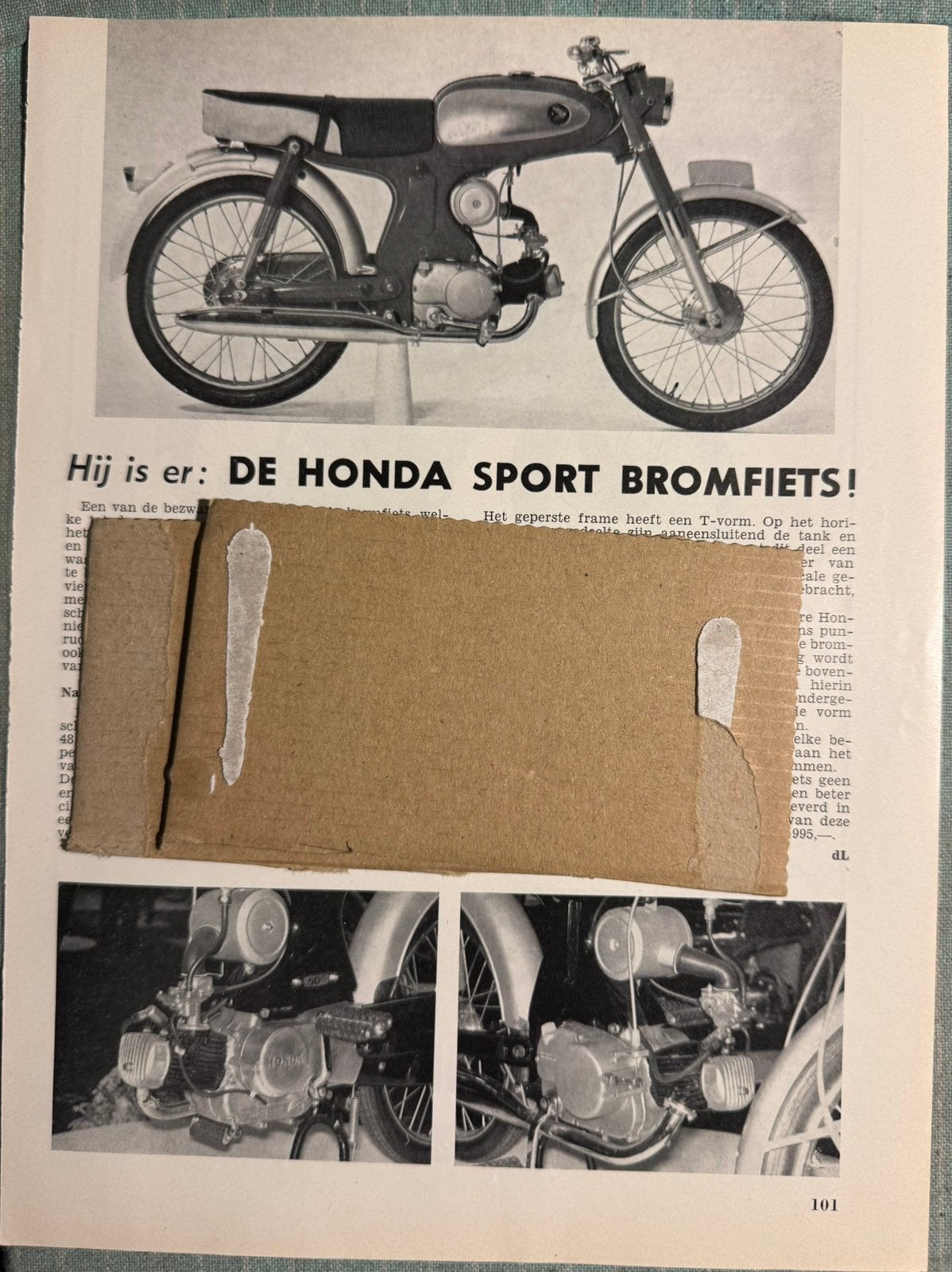 Introductie Honda C320, Verzenden, Zo goed als nieuw, Motoren