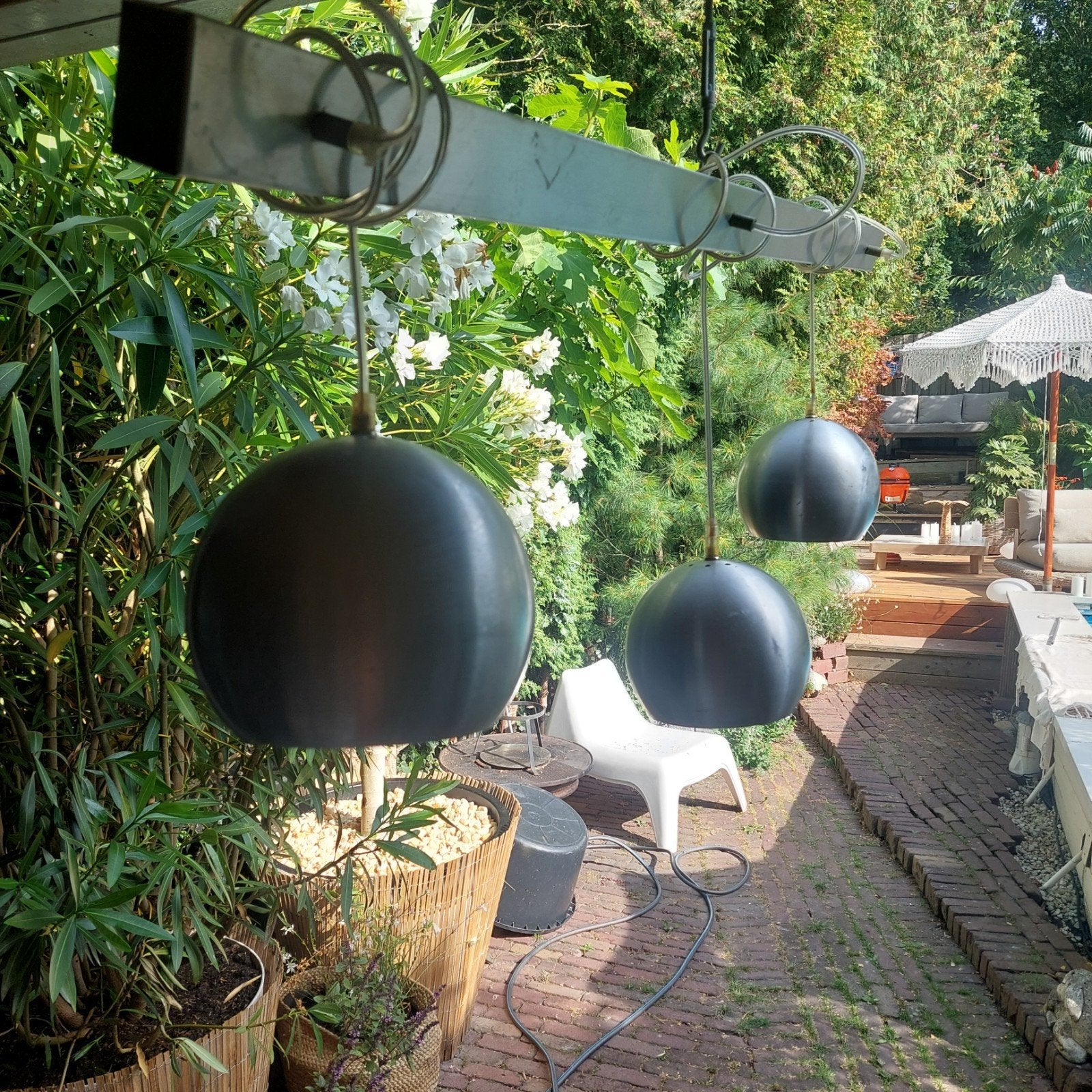 Hala Zeist bollampen vintage- opknappen, Ophalen