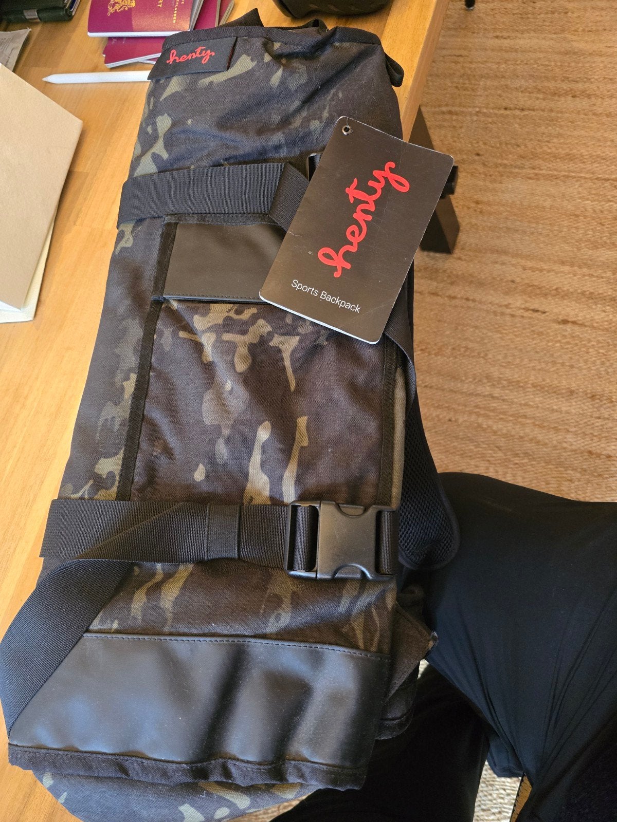 Henty Sports Backpack - Nieuw met labels, 25 tot 40 cm, Nieuw, Ophalen of Verzenden, Waterdicht