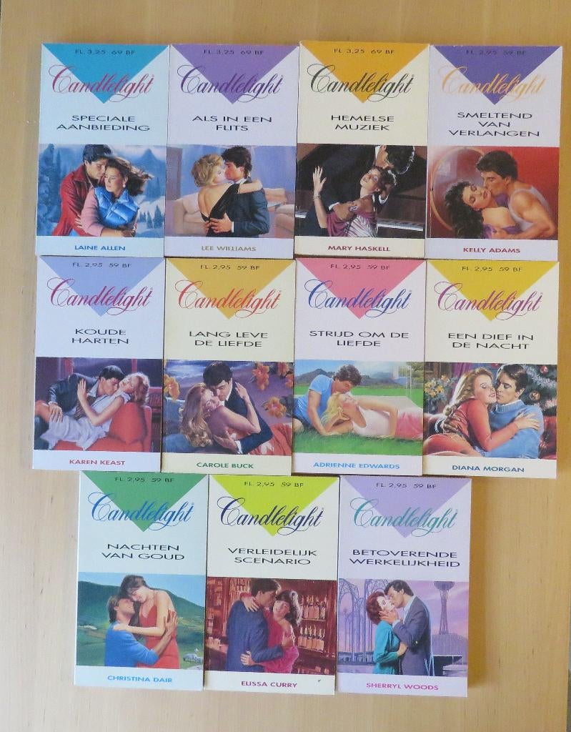 Candlelight Romans Vintage, Boeken, Romans, Gelezen, Ophalen