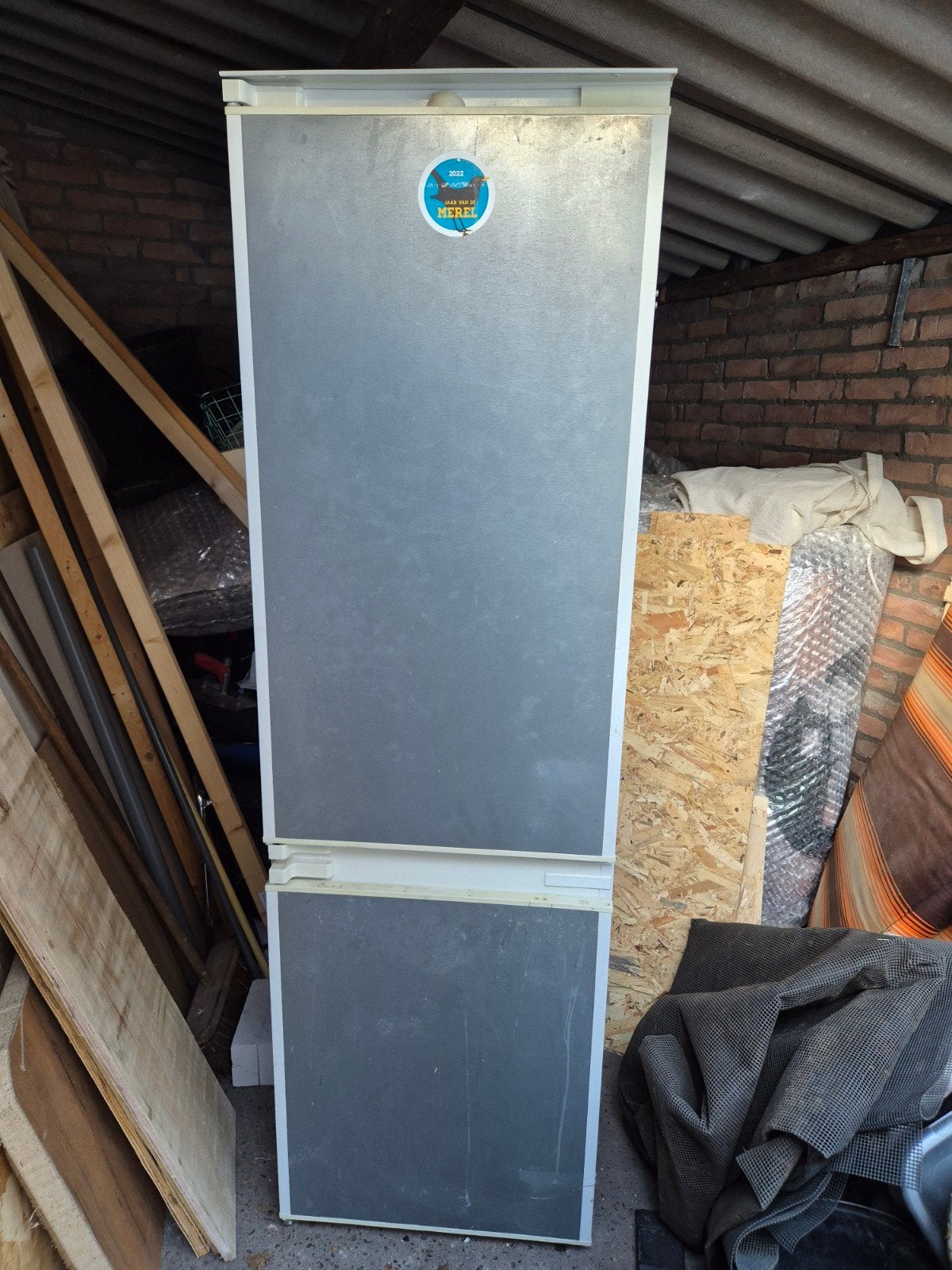 koelvries combi, Witgoed en Apparatuur, Ophalen, Gebruikt, 200 liter of meer, Met aparte vriezer