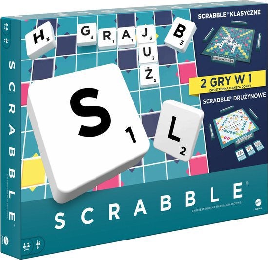 Scrabble Together - Bordspel - Twee spellen in een nieuw, Ophalen of Verzenden, Nieuw