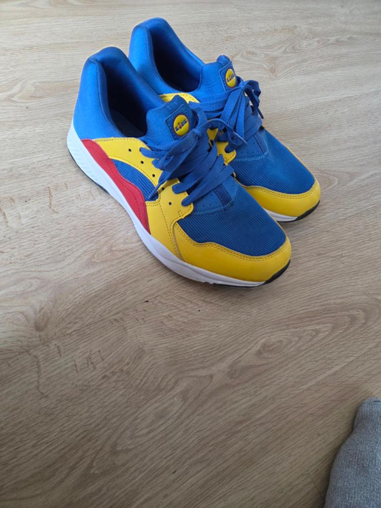 Lidl Sneakers Maat 41 - Zo goed als nieuw, Ophalen of Verzenden, Lidl, Blauw, Sneakers of Gympen