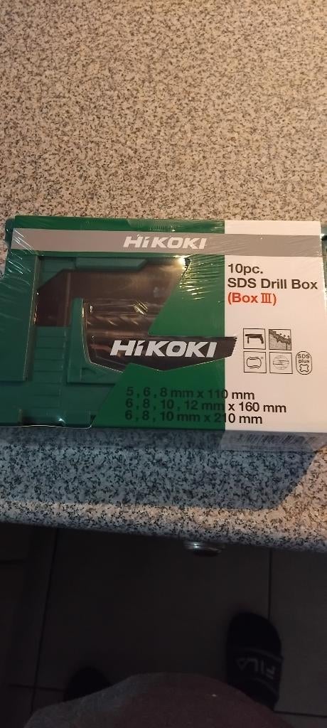 HiKOKI SDS-Plus hamerborenset, Ophalen of Verzenden, Nieuw, Overige typen
