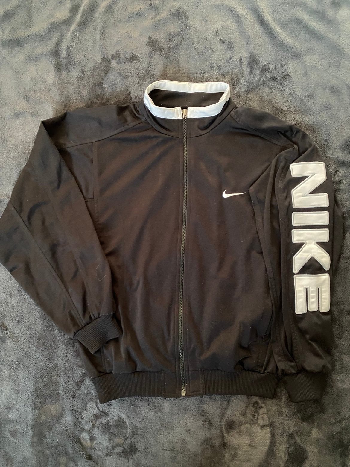 Nike Track Jacket Vintage Premium, Ophalen of Verzenden, Zo goed als nieuw, Maat 46 (S) of kleiner, Zwart