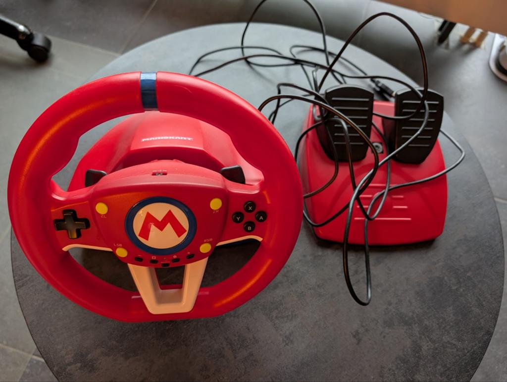 Mario Kart Racestuur met Pedalen voor Nintendo Switch, Ophalen, Racestuur, Nintendo, Nintendo