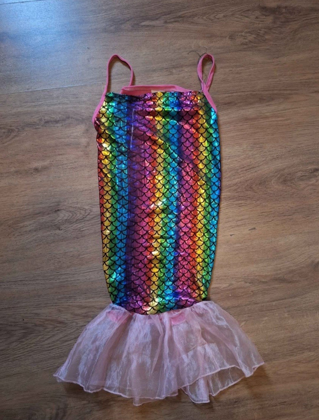Zeemeermin jurkje carnaval, Kinderen en Baby's, Carnavalskleding en Verkleedspullen, Ophalen of Verzenden, Gebruikt, 122 t/m 128