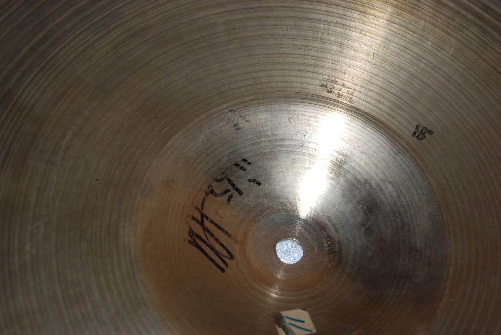 Sabian Medium thin crash met lichte keyhole 18 inch<26260475, Sabian, Gebruikt, ., Drums of Percussie