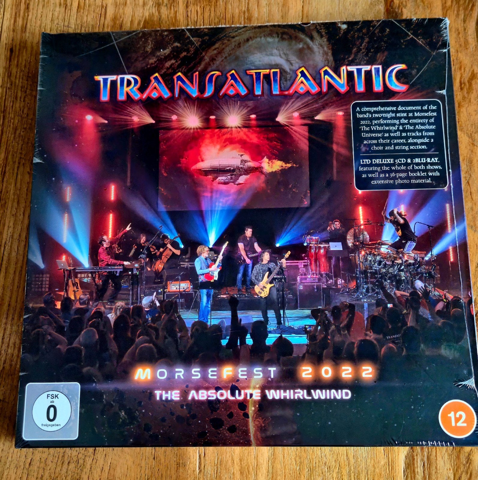 TransAtlantic - NIEUW! 7 Disc Live at Morsefest 2022, Cd's en Dvd's, Cd's | Rock, Progressive Rock, Ophalen of Verzenden, Bonusmateriaal