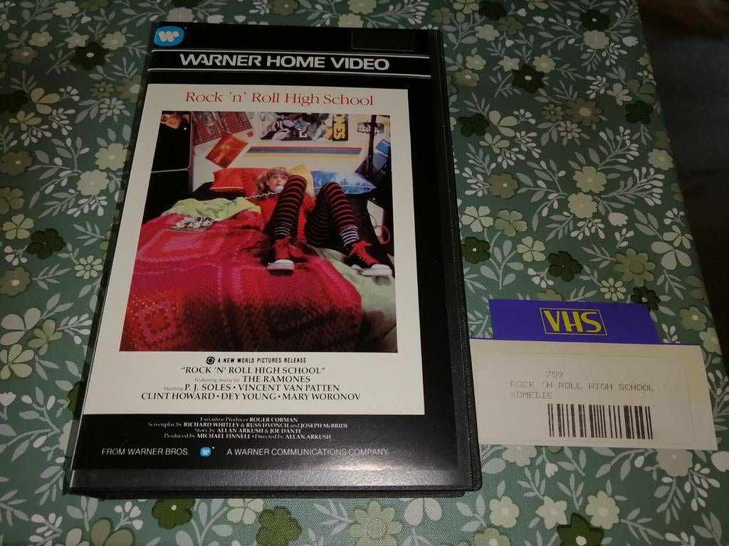 VHS ex-rental - Rock 'N Roll High School, Vanaf 16 jaar, Ophalen of Verzenden, Gebruikt, Horror