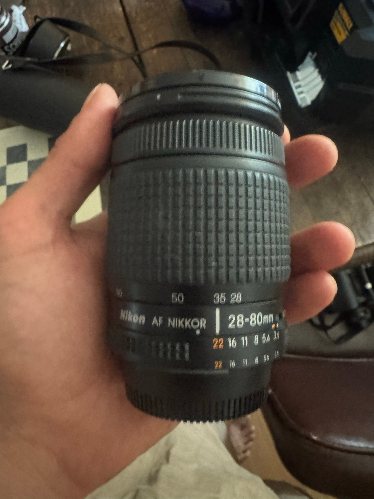 Nikon AF Nikkor 28-80mm f/3.5-5.6 D lens, Gebruikt, Autofocus, Nikon, Ophalen of Verzenden