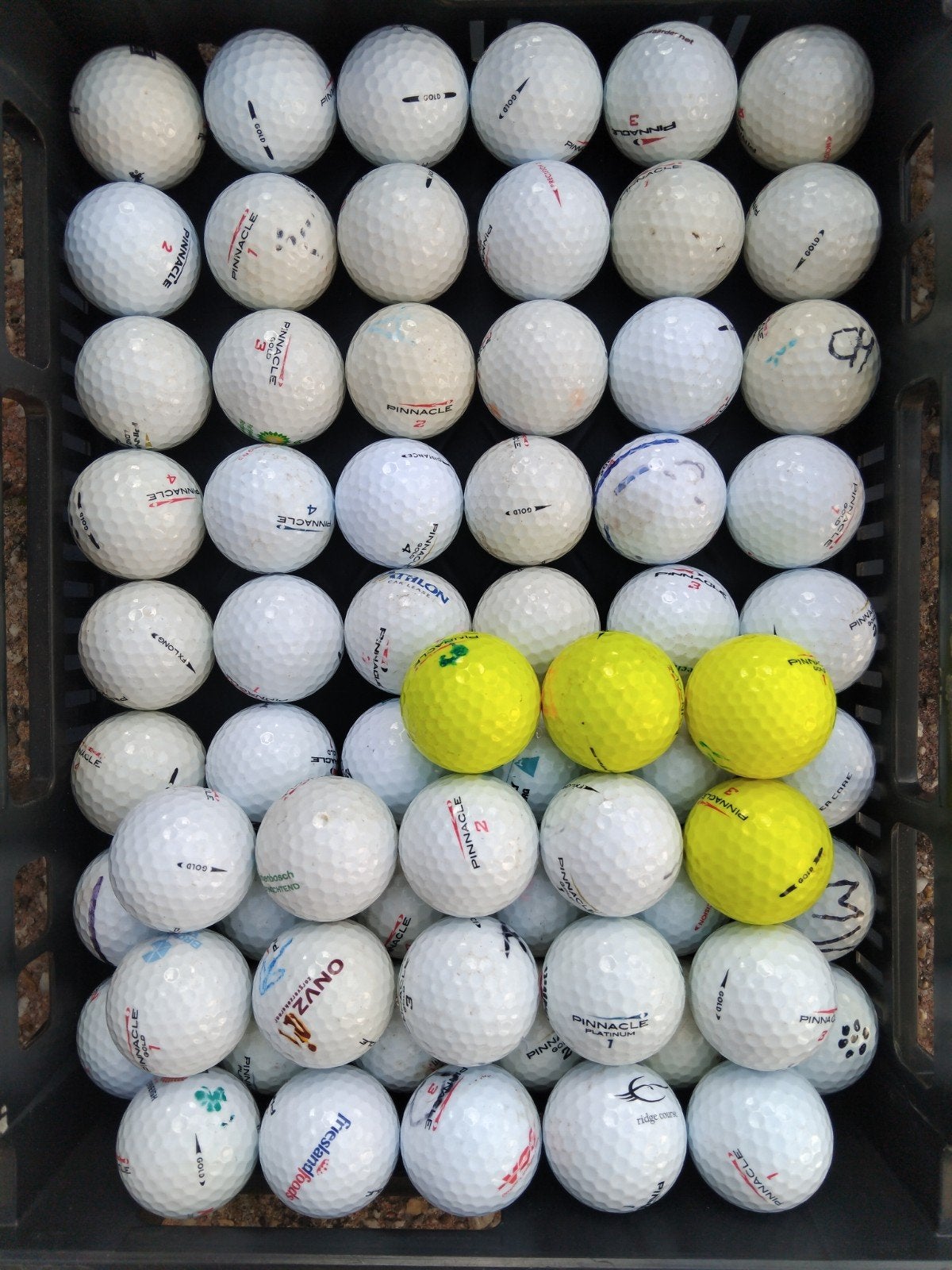 Golfballen Pinnacle, Ophalen of Verzenden, Gebruikt, Bal(len)