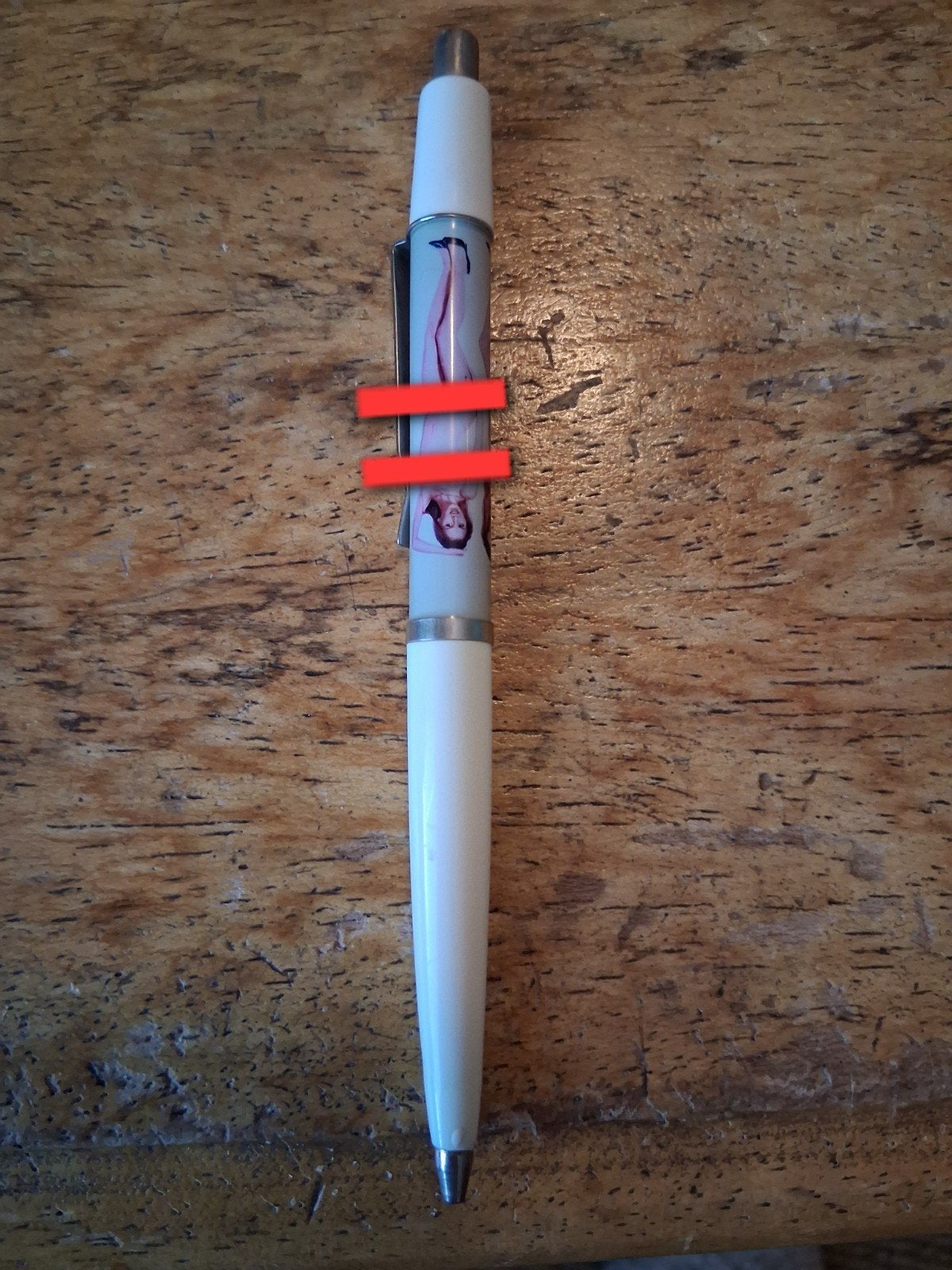 Oelala Vintage Floaty pen Pin-up Girls balpen., Ophalen of Verzenden, Gebruikt, Balpen