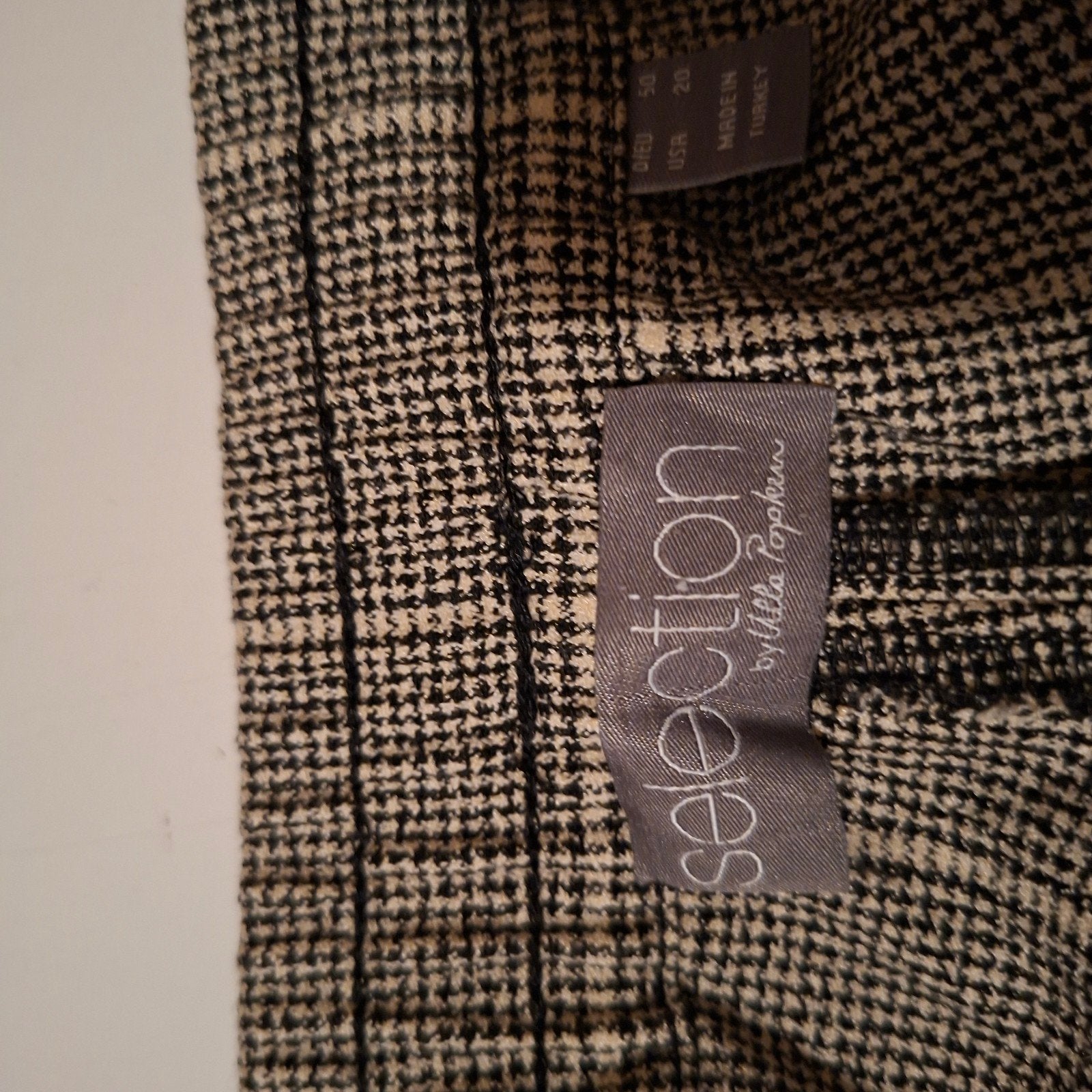 Ulla Popken Selection Geruite Broek Maat 50, Kleding | Dames, Ulla Popken Selection, Maat 46/48 (XL) of groter, Ophalen of Verzenden