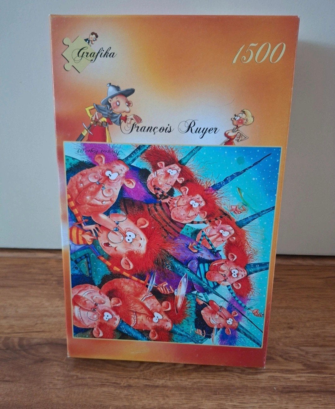 Grafika François Ruyer Puzzel 1500 stukjes, Hobby en Vrije tijd, Ophalen of Verzenden, 500 t/m 1500 stukjes, Gebruikt, Legpuzzel