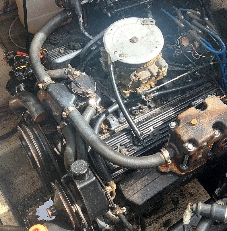 Mercruiser v8 5ltr  onderdelen, Watersport en Boten, Ophalen, Gebruikt, Motor en Techniek, Motorboot