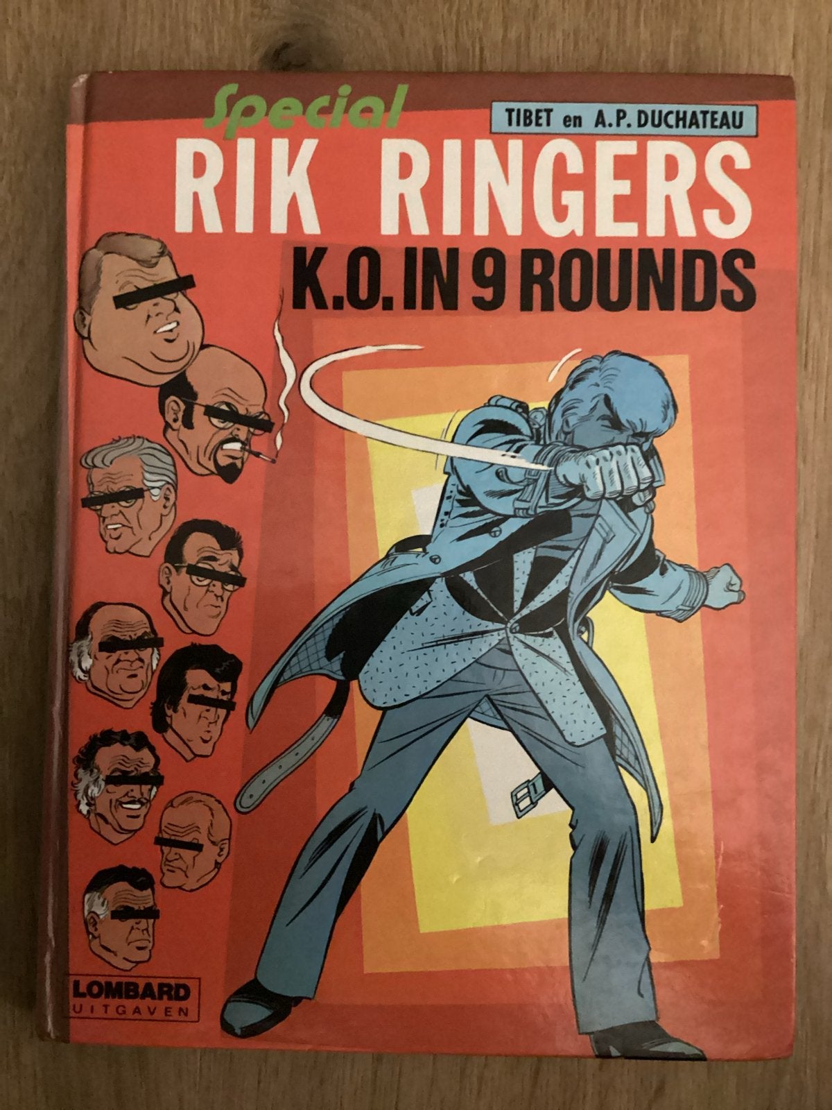 Rik Ringers Special - K.O. in 9 Rounds - Hardcover, Boeken, Stripboeken, Eén stripboek, Ophalen of Verzenden, Zo goed als nieuw