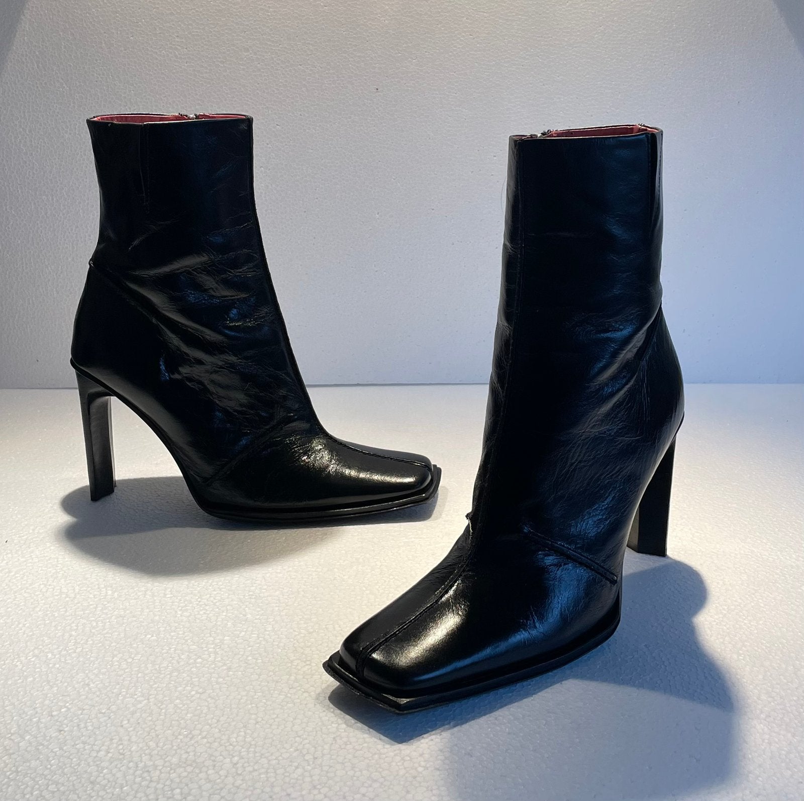 Bronx enkel laarzen met hoge hakken 41 zwart, Kleding | Dames, Ophalen of Verzenden, Zwart, Schoenen met hoge hakken