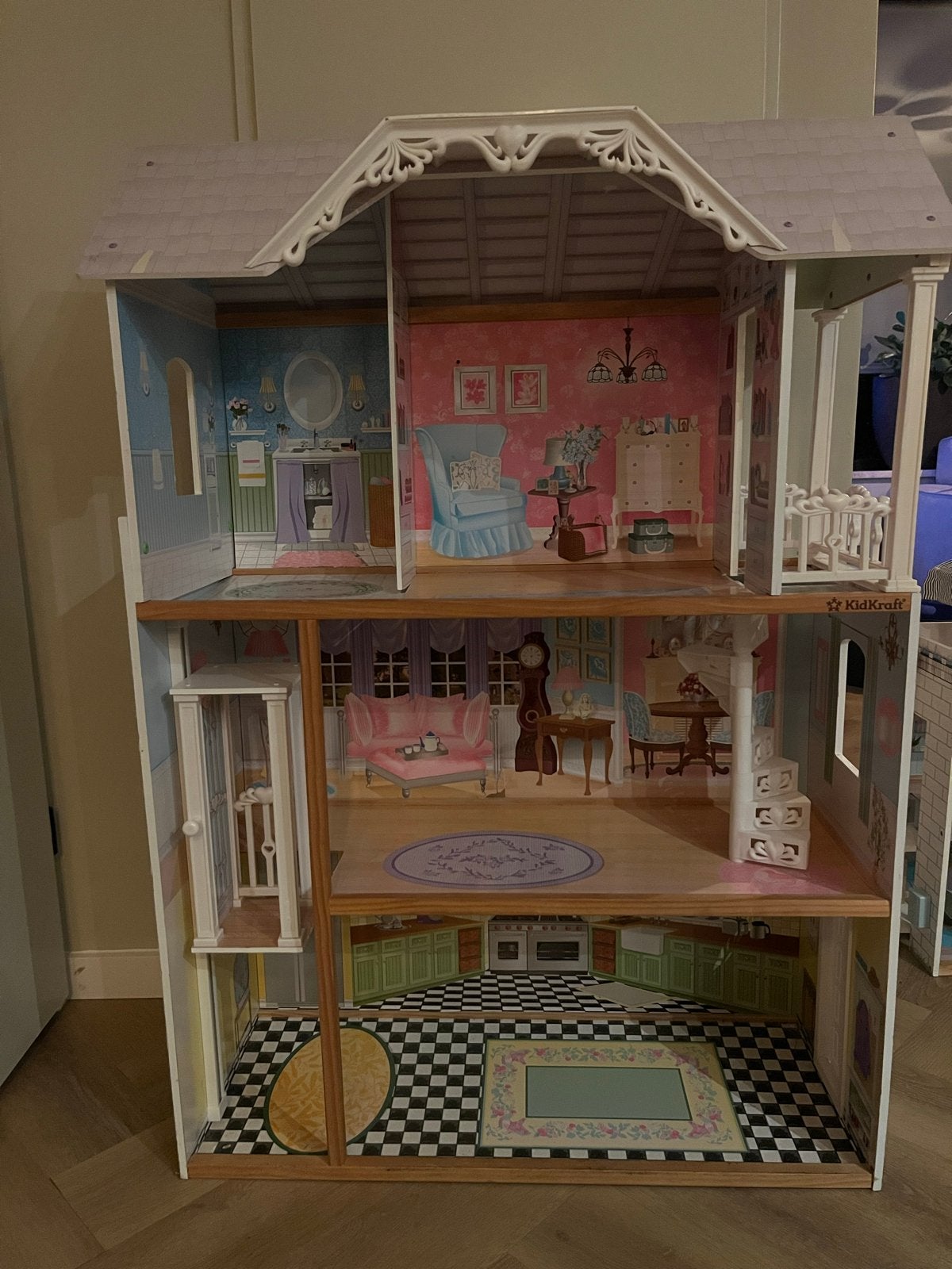 XL Kidkraft Poppenhuis - Groot Speelplezier!, Kinderen en Baby's, Ophalen, Gebruikt, Poppenhuis