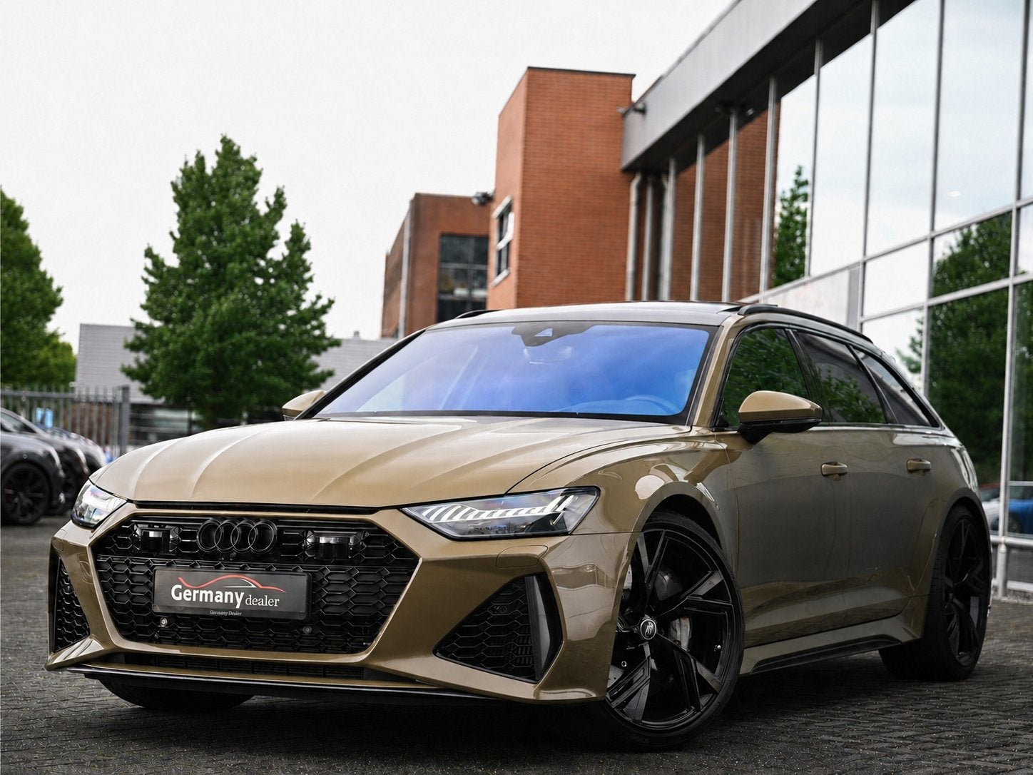 Audi RS6 Avant 4.0TFSI 600pk Quattro Pano 360 4W-Best HUD 36, Auto's, Dealer onderhouden, Gebruikt, Met garantie (alle), 600 pk