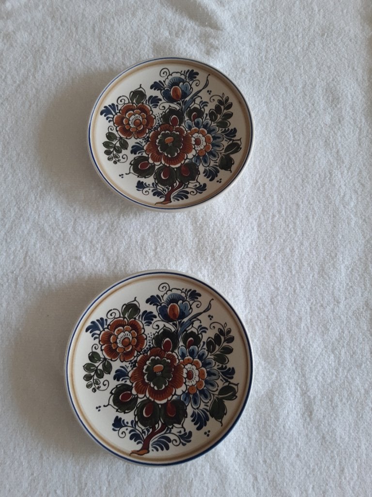 2 wandbordjes, Ophalen