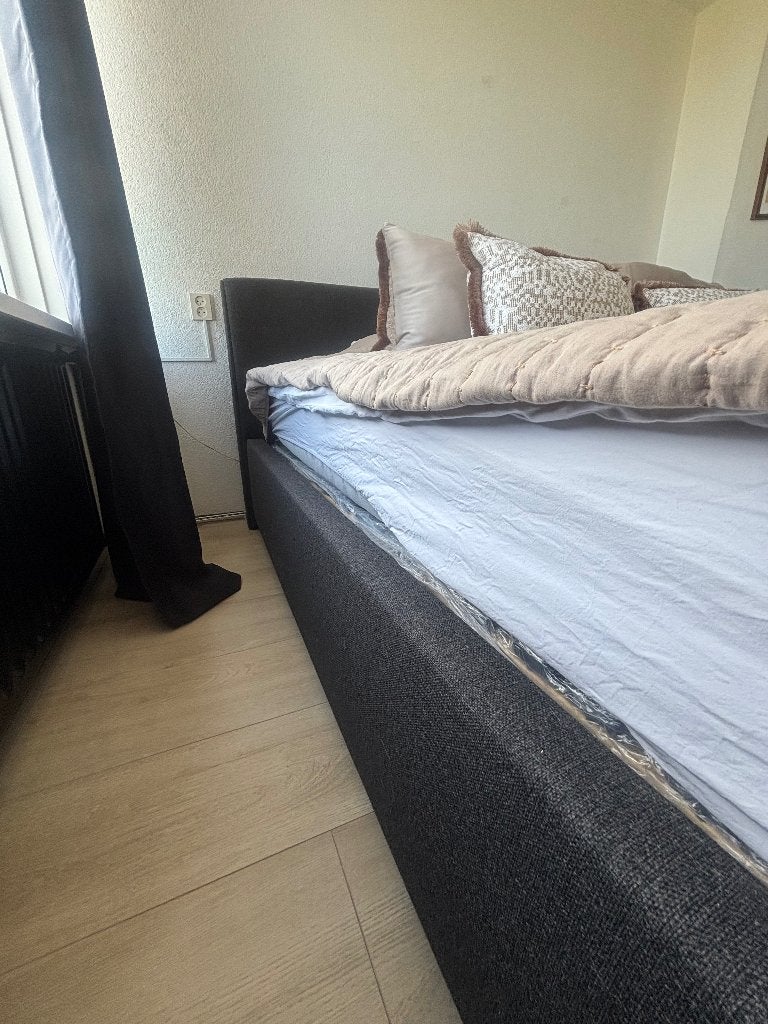 Bed te koop, Ophalen, Gebruikt, Overige kleuren, Tweepersoons