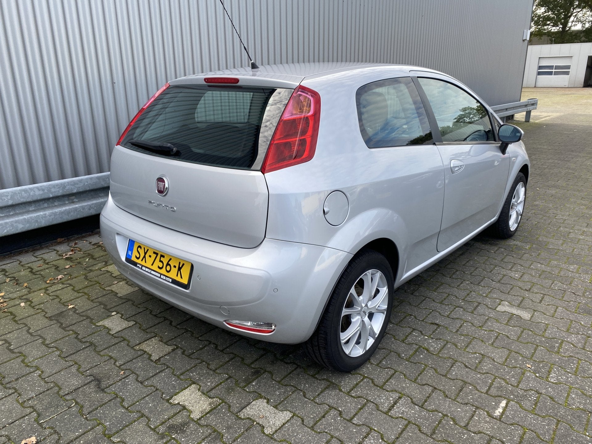 Fiat Punto Evo 1.2 Street met Airconditioning, LM & Nieuwe A, Auto's, Voorwielaandrijving, Stof, 4 cilinders, Verwarmde buitenspiegels