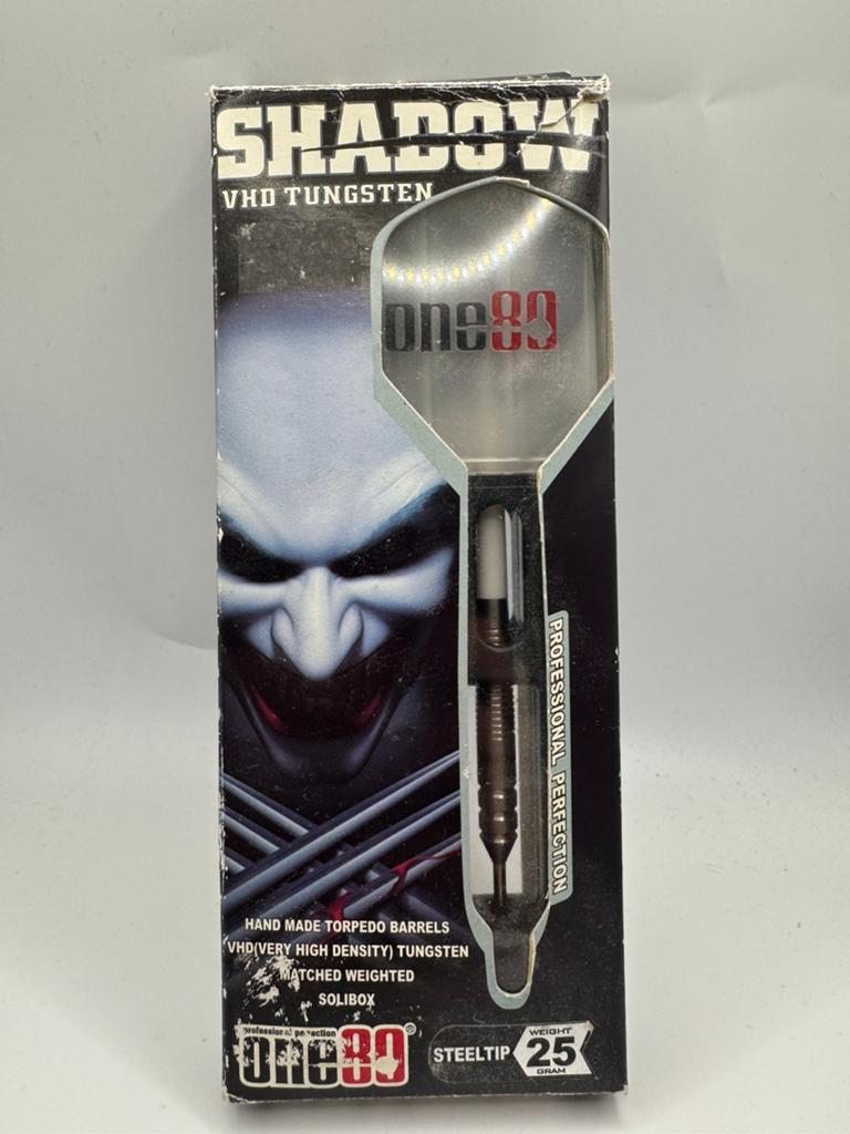 One80 Shadow 25 Gram Dartpijlen, Ophalen of Verzenden, Zo goed als nieuw, Nvt, Pijlen