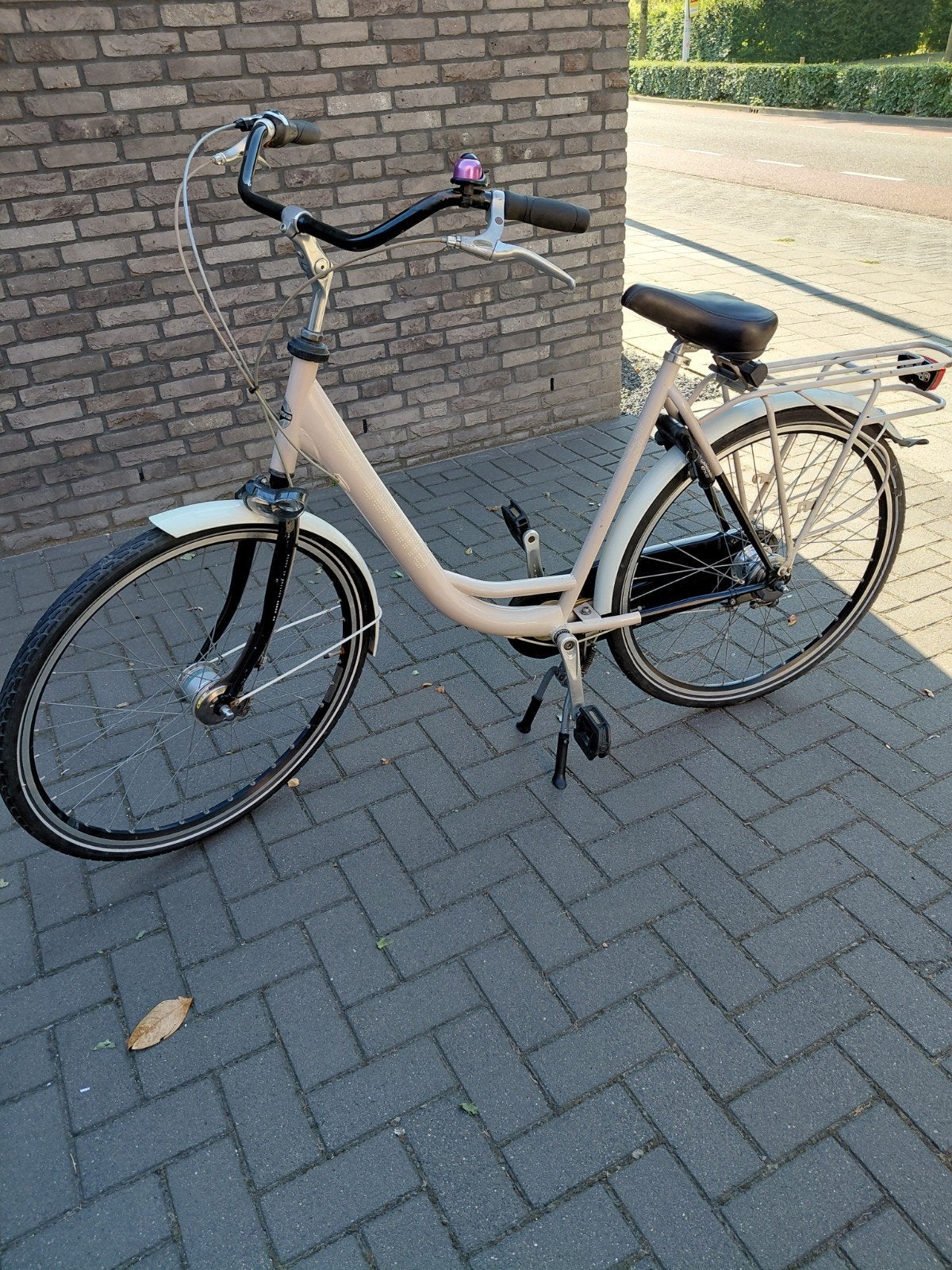 Damesfiets met lage instap en versnellingen, Fietsen en Brommers, Velgrem, Versnellingen, Ophalen, Overige merken