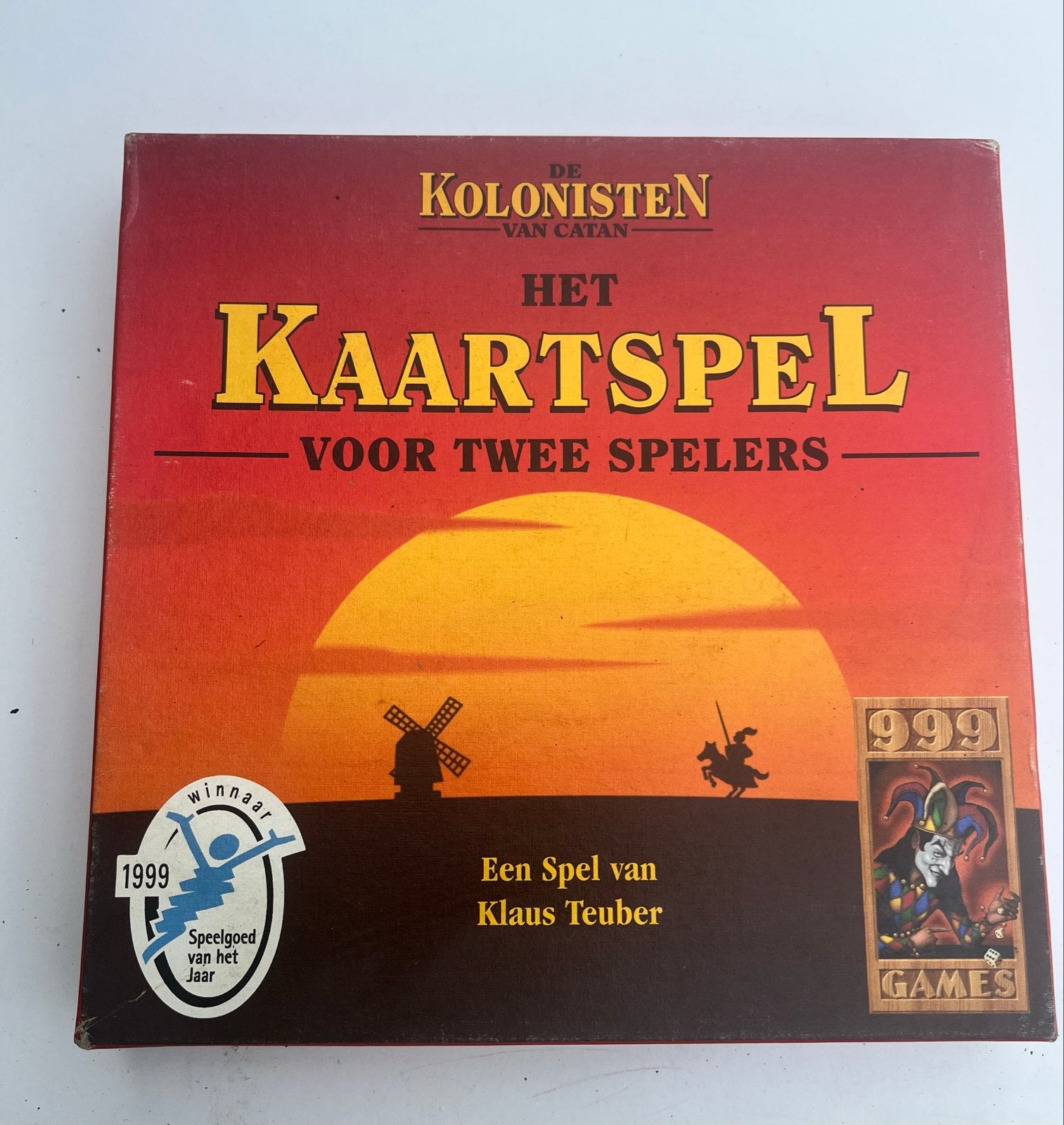De Kolonisten van Catan: Het Kaartspel, Een of twee spelers, Ophalen of Verzenden, Zo goed als nieuw