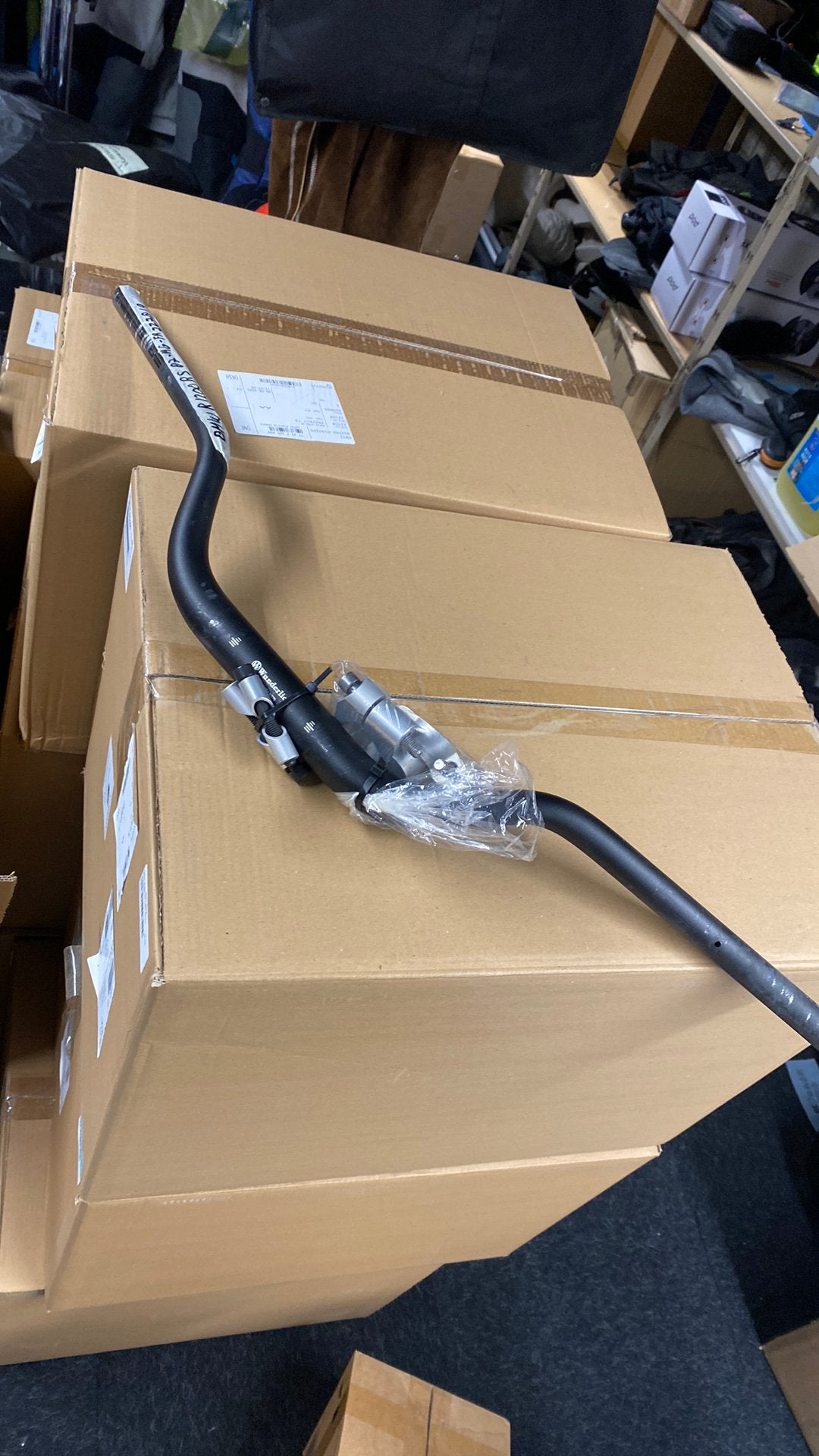 Wunderlich stuur BMW R 1200 RS met stuurverhogers, Ophalen, Gebruikt, Nvt, Nvt