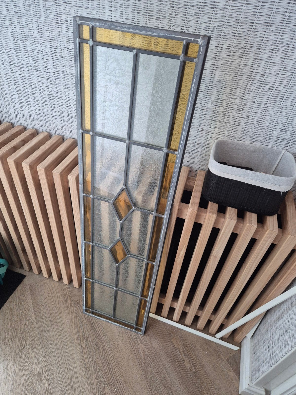 Glas in lood voor candoor 83x201,5, Doe-het-zelf en Verbouw, Glas en Ramen, Ophalen of Verzenden