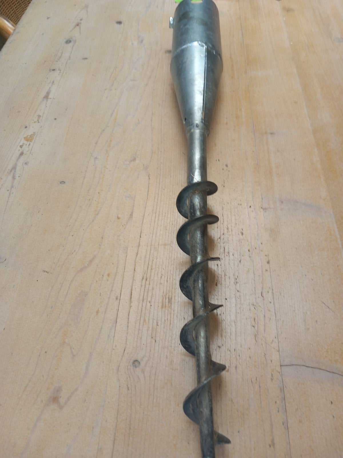 Paalhouder 60mm - Grondboor voor stevige verankering, Ophalen of Verzenden, Gebruikt