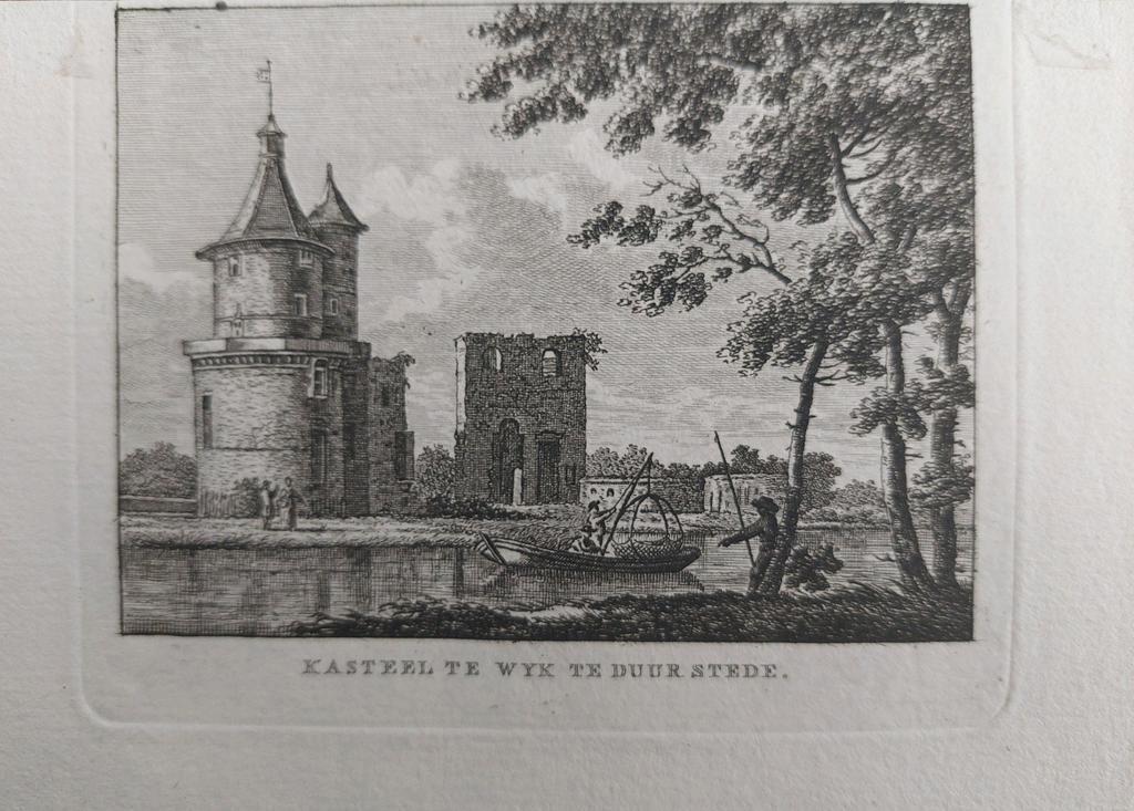 208 / Kasteel Wyk by Duurstede - Wijk bij Duurstede, Antiek en Kunst, Ophalen of Verzenden