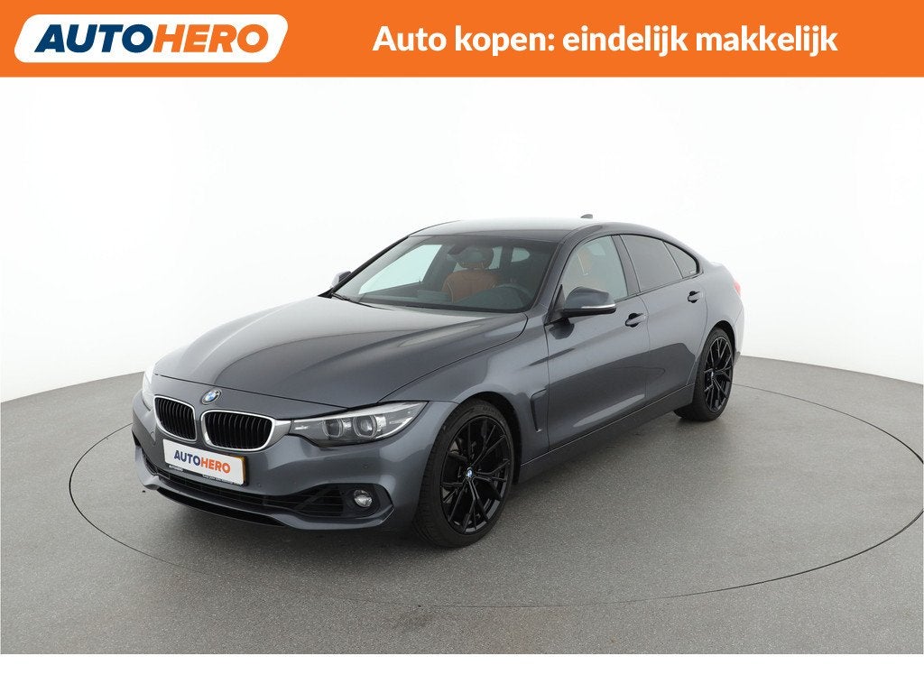 BMW 4 Serie Gran Coupé 418i High Executive | WG67530 |, Auto's, BMW, Automaat, Gebruikt, Met garantie (alle), 3 cilinders